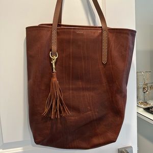 FOUNT Grand Bellfield Tote in Hazelnut